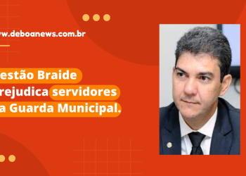 Gestão Braide prejudica servidores da Guarda Municipal.