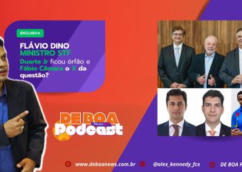 FLÁVIO DINO MINISTRO STF – Duarte Jr ficou órfão e Fábio Câmara o X da questão?