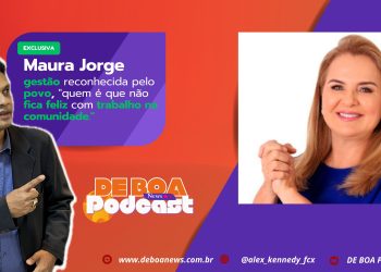 Maura Jorge – gestão reconhecida pelo povo, “quem é que não fica feliz com trabalho na comunidade.”