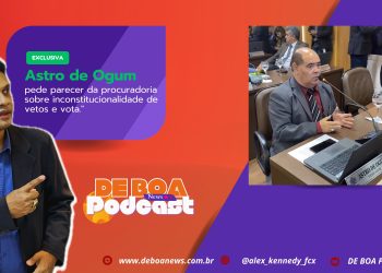 Astro de Ogum – pede parecer da procuradoria sobre inconstitucionalidade de vetos e vota.