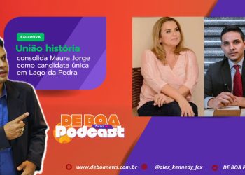 “União histórica consolida Maura Jorge como candidata única em Lago da Pedra.”