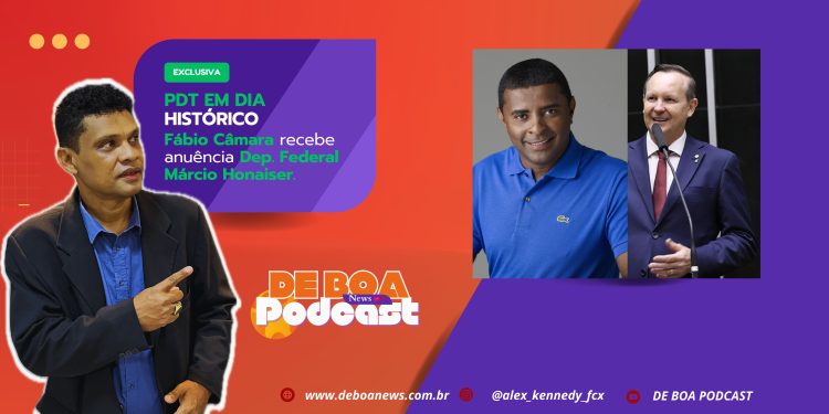 PDT EM DIA HISTÓRICO – Fábio Câmara recebe anuência Dep. Federal Márcio Honaiser.