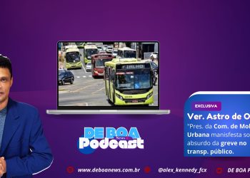 Ver. Astro de Ogum – “Pres. da Com. de Mob. Urbana manisfesta se sobre o absurdo da greve no transp. público.