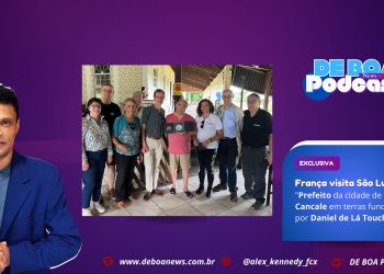 França visita São Luís – Prefeito de Cancale em terra fundada por Daniel de La Touche.