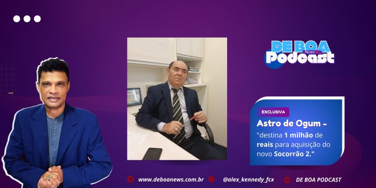 Astro de Ogum – destina 1 milhão de reais para aquisição do novo Socorrão 2.