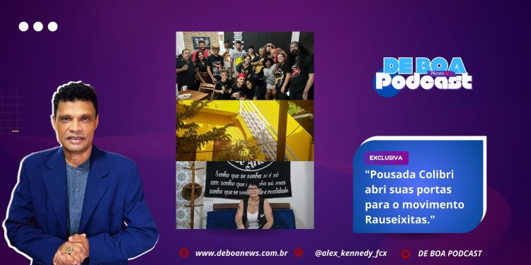 Pousada Colibri abri suas portas ao movimento Raulseixista.