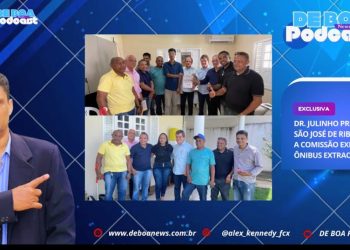 Dr. Julinho Prefeito de São José de Ribamar recebe a Comissão Executiva dos Ônibus Extraordinários.