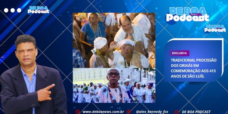 Tradicional Procissão dos Orixás em comemoração aos 413 anos de São Luís.