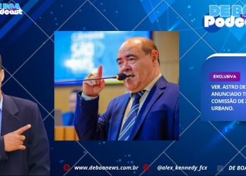 Ver. Astro de Ogum foi anunciado titular da Comissão de Zoneamento Urbano.